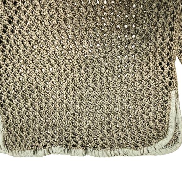 Rag & Bone Malory Side Split Open Knit Crochet Sweater Top Boho Fairy Grunge - Picture 5 of 8